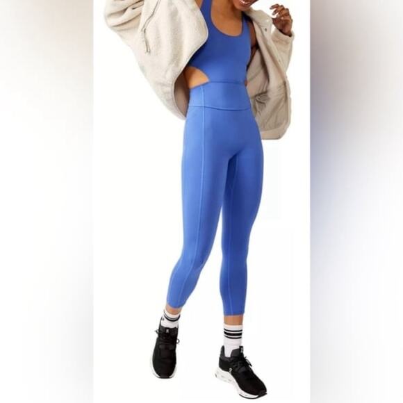 Free people Back it Up Onesie Pool Blue XS NWT - Picture 8 of 16